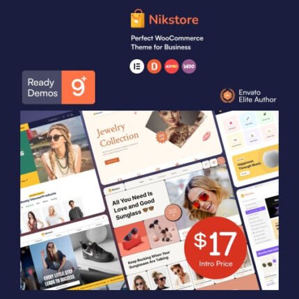 Nikstore Creative Multipurpose WooCommerce Theme 2024