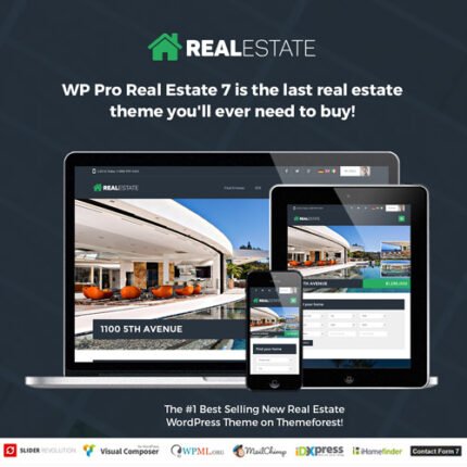 NEW Real Estate 7 – Real Estate WordPress Theme 2024