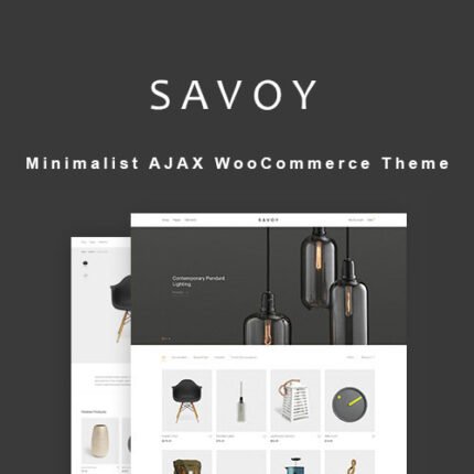 NEW Savoy – Minimalist AJAX WooCommerce Theme 2024