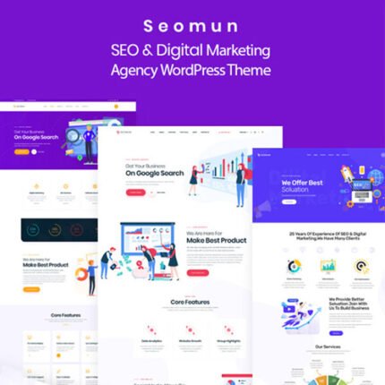 NEW Seomun – Digital Marketing Agency WordPress Theme