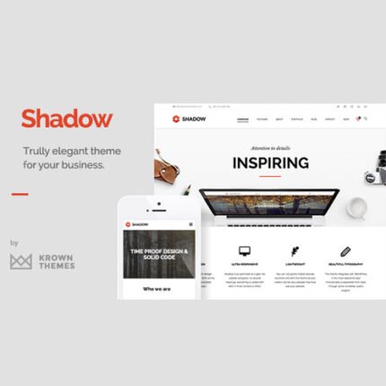 NEW Shadow – Responsive & Retina Multi-Purpose Theme 2024