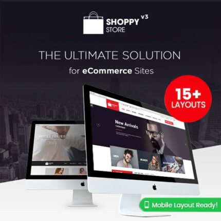 NEW ShoppyStore – Multipurpose Responsive WooCommerce WordPress Theme 2024