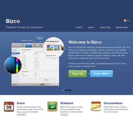 NEW Themify Bizco WordPress Theme 2024 XF
