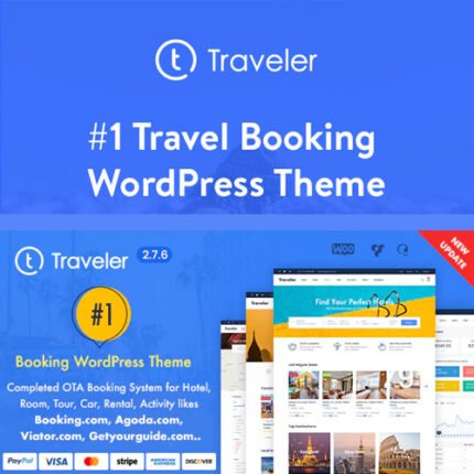 NEW Travel Booking WordPress Theme 2024