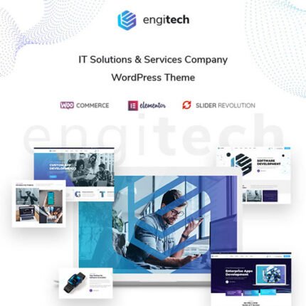 NEW Engitech – IT Solutions & Services WordPress Theme2024