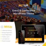 MitUp – Event & Conference WordPress Theme 2024
