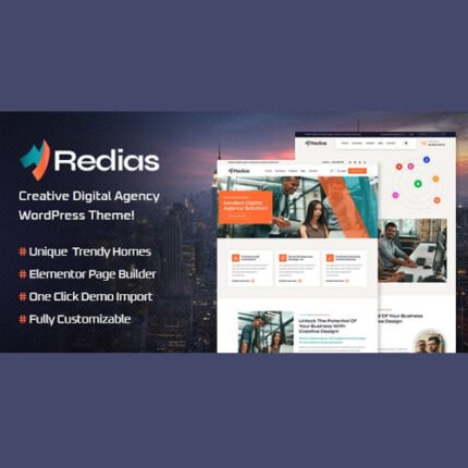 Redias – Creative Digital Agency WordPress Theme 2024