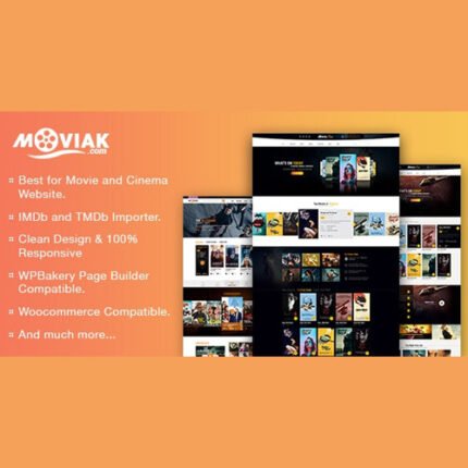 AmyMovie – Movie and Cinema WordPress Theme 2024