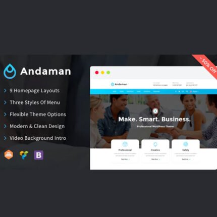 Andaman – Creative & Business WordPress Theme WQ