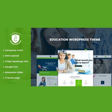 Campress – Responsive Education WordPress Theme er