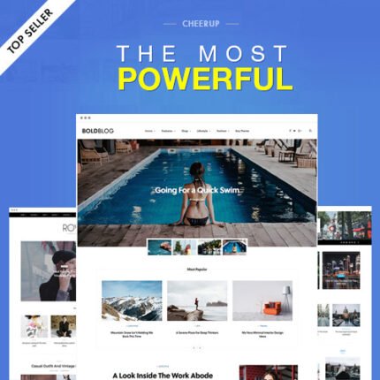 new CheerUp Blog / Magazine – WordPress Blog Theme