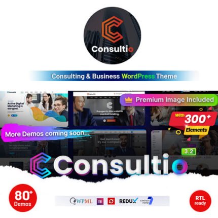 NEW Consultio – Consulting Corporate WordPress Theme