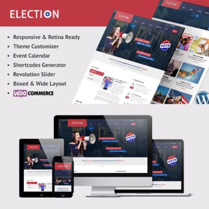 Election – Political WordPress Theme 2024