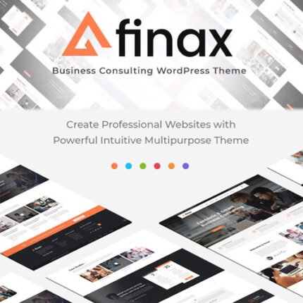 Finax | Responsive Business Consulting WordPress Theme 2024