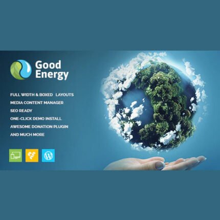 NEW Good Energy – Ecology & Renewable Power Company WordPress Theme 2024