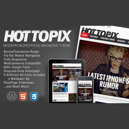 Hot Topix – Modern WordPress Magazine Theme 334