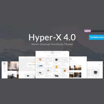 NEW HyperX – Responsive WordPress Portfolio Theme 2024