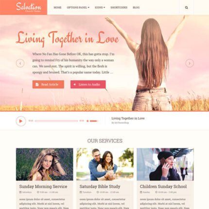 MyThemeShop Salvation WordPress Theme 2024