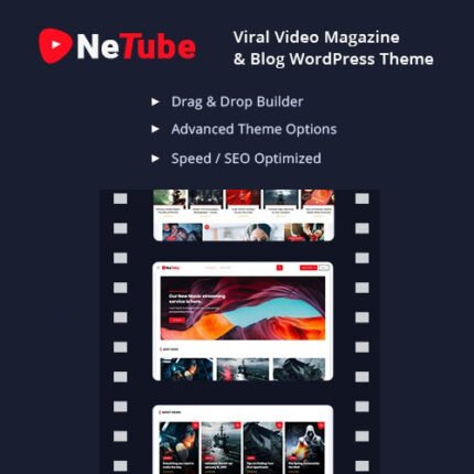 Netube – Viral Video Blog / Magazine WordPress Theme