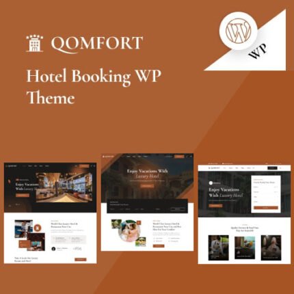 Qomfort – Hotel Booking WordPress Theme 2024