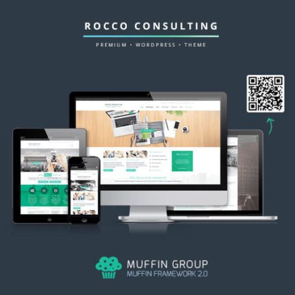 NEW Rocco Flat WordPress Theme 2024