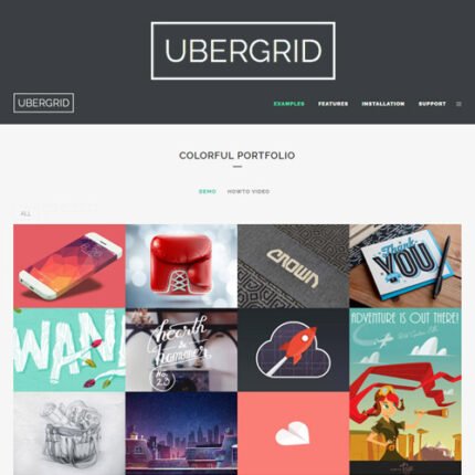 UberGrid grid builder for WordPress