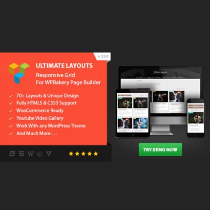 Ultimate Layouts – Responsive Grid & Youtube Video Gallery – Addon For WPBakery Page Builder