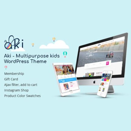 Aki – Multipurpose Kids WordPress Theme K