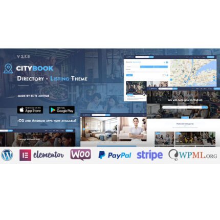 NEW CityBook – Directory & Listing WordPress Theme 2024