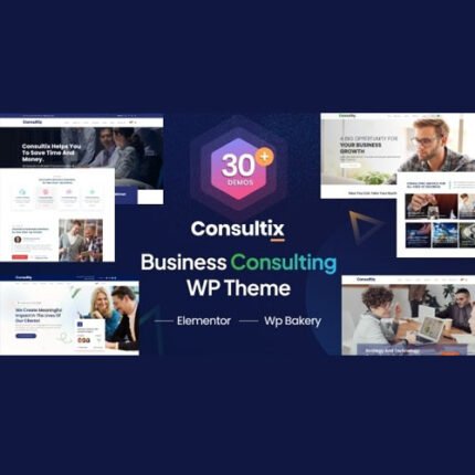 Consultix – Business Consulting WordPress Theme WE