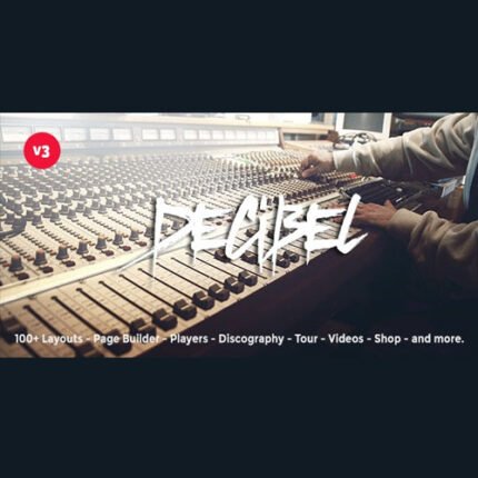 Decibel – Professional Music WordPress Theme GH