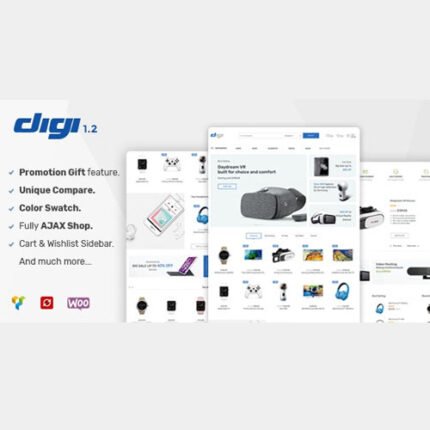 NEW Digi – Electronics Store WooCommerce Theme