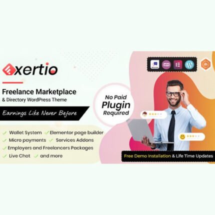 Exertio – Freelance Marketplace WordPress Theme YF