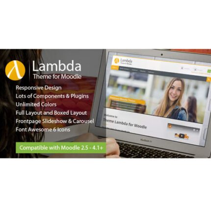 NEW Lambda – Responsive Moodle Theme