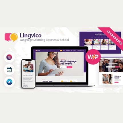 Lingvico | Language Center & Training Courses WordPress Theme v