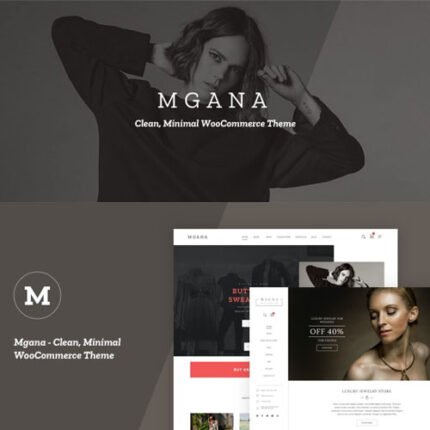 Mgana – Clean, Minimal WooCommerce Themew