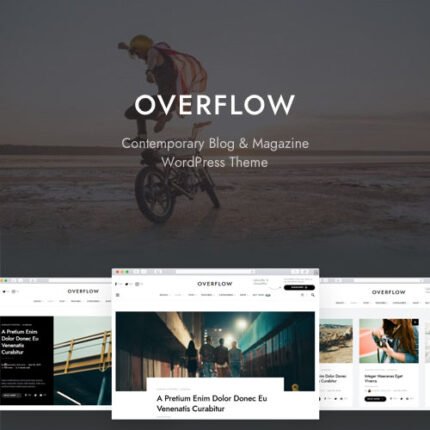 Contemporary Blog & Magazine WordPress Theme