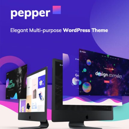 Pepper – Elegent Multi Purpose WordPress Theme re