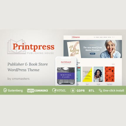 Printpress – Book Publishing WordPress Theme 2024