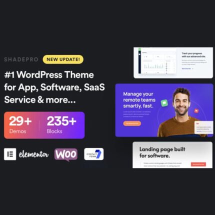 ShadePro – Multi-Purpose WordPress Theme ER