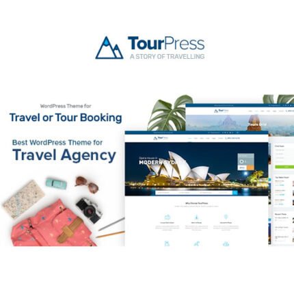 NEW TourPress – Travel Booking WordPress Theme 2024