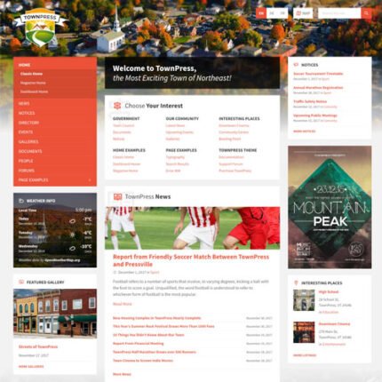 TownPress WordPress Theme