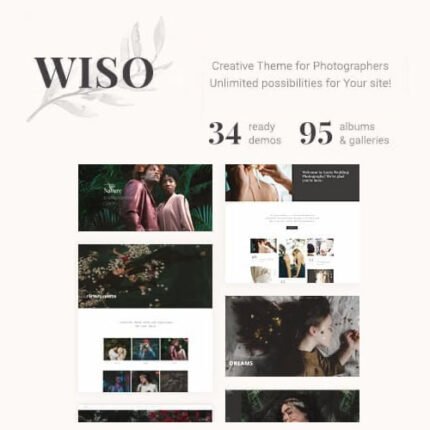 Wiso Photography wordpress theme