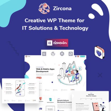 Zircona – IT Solutions & Technology WordPress Theme we