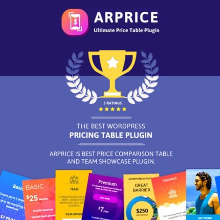 ARPrice – Responsive WordPress Pricing