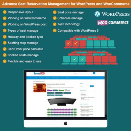 Advance Seat Reservation Management for WooCommerce 2.8