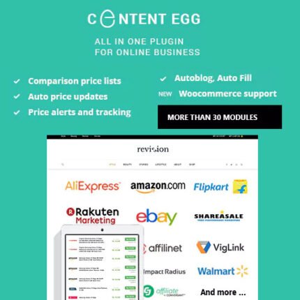 Content Egg all in one plugin