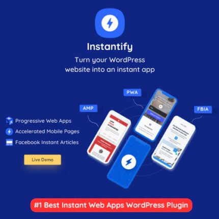 Instantify – PWA & Google & Facebook