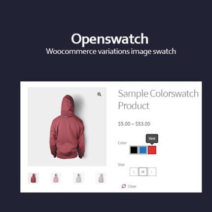 OpenSwatch Woocommerce Variations Image Swatch