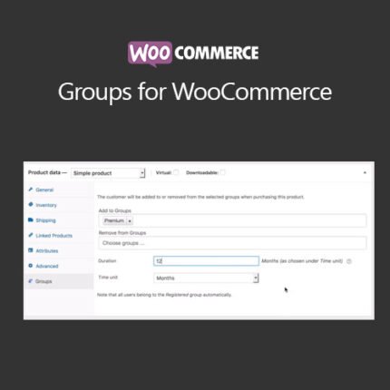 WooCommerce Groups for WooCommerce 1.21.0